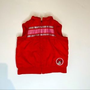 Disney Baby Minnie Mouse Vest Bright Red